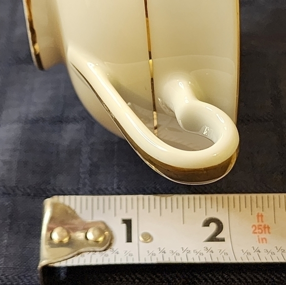 Vintage Royal Bayreuth Bavaria Cream Soup Bowl Floral Design With Gold Trim - Picture 9 of 10